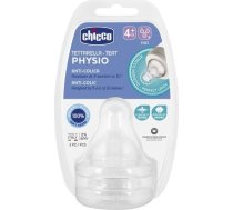 CHICCO Teats Perfect 5 4m+ fast SIL 2 PCS