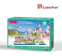 CUBICFUN 3D Puzle Bavaria MC267H