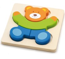 VIGA koka puzle BEAR 5 elementi 50169