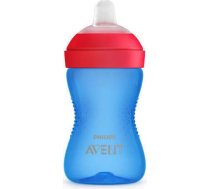 PHILIPS AVENT MY GRIPPY mācību krūzīte ar mīkstu snīpi 300ml. 9m+ SCF 802/01 zila