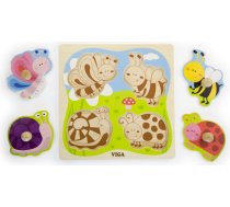 Viga 50131 Puzzle na podkładce - owady