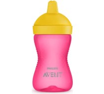 PHILIPS AVENT MY GRIPPY mācību krūzīte ar cietu snīpi 300ml. 18m+ SCF 804/04 rozā