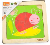 Viga 50140 Handy Flat Puzzle - Ladybird
