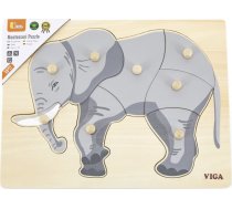 Viga 44601 Koka puzle Zilonis