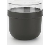 BRABANTIA Make & Take brokastu trauks, 0.5L, dark grey 204180