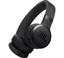 JBL LIVE bezvadu austiņas ar mikrofonu un trokšņu slāpēšanu, melnas JBLLIVE670NCBLK