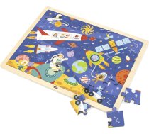 Viga 44586 Puzzle na podkładce 48 elementów - poznajemy kosmos