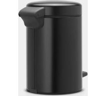Brabantia atkritumu tvertne ar pedāli NewIcon, 3 l, Matt Black - 113321