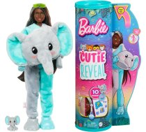 Barbie® Cutie Reveal Džungli seeria nukk - Elevant