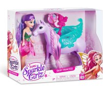 SPARKLE GIRLZ leļļu rotaļu komplekts - Feja ar zirgu, 100413