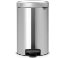Brabantia atkritumu tvertne ar pedāli NewIcon, 12 l, Matt Steel - 113604