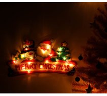 LED Ziemassvētku piekaramais apgaismojums Priecīgu Ziemassvētku rotājums 45cm
