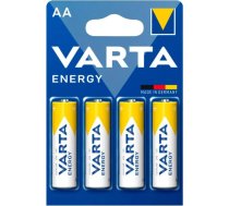Varta Energy Alkaline AA LR06 patarei, 4 tk