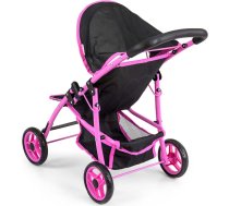 MILLY MALLY Leļļu rati NATALIE Prestige Black 5519