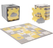 Kinderkraft puslematt Luno Shapes, kollane