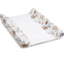 Sensillo CHANGING PAD SHEET THE WOLF AND FRIENDS BEIGE