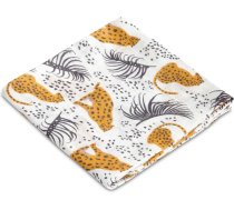 Sensillo Muslin swaddle blanket LEOPARD