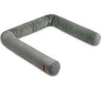 Sensillo COT BUMPER ROLLER VELVET GREY