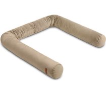 Sensillo COT BUMPER ROLLER VELVET BEIGE