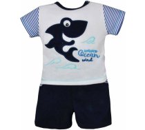 Koala Baby 3139 KOMPLET SHARK LATO 62 GRANATOWY