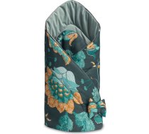 Sensillo Baby Nest Cone Wrap VELVET PARADISE EMERALD 75x75