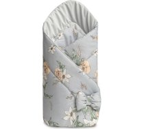 Sensillo Baby Nest Cone Wrap VELVET LILLY GREY 75x75