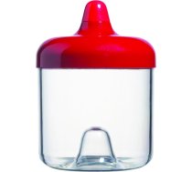 Viceversa round canister 0.75L red 11231