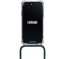 Lookabe Necklace iPhone 7/8+ gold green loo012