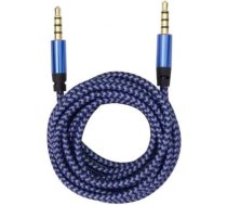 Sbox 3535-1.5BL AUX Cable 3.5mm To 3.5mm Blueberry Blue