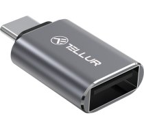 Tellur USB-C to USB-A M/F Adapter 10Gbps, 3A Aluminum Alloy