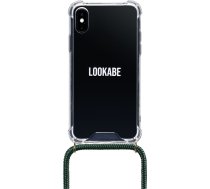 Lookabe Necklace iPhone X/Xs gold green loo013