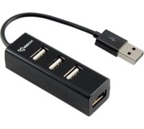 Sbox H-204 USB 4 Ports HUB Black