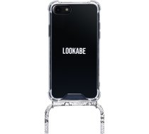 Lookabe Necklace Snake Edition iPhone X/Xs silver snake loo018