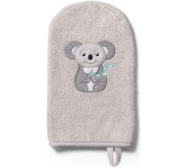 Babyono Bambusa bērnu mazgāšanas cimdiņš NATURAL BAMBOO GREY 347/09