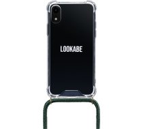 Lookabe Necklace iPhone Xr gold green loo014