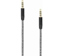 Sbox AUX Cable 3.5mm To 3.5mm Blackberry Black 3535-1.5B