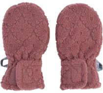 Lodger Mittens Folklore Fleece bērnu cimdiņi, Rosewood, 0-12m - MTF 625_0-12