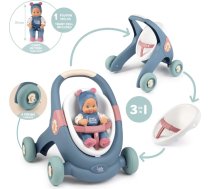 Smoby Little Chodzik Pchacz 3w1 Wózek dla Dzieci + Lalka Bobas