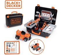 Smoby Black & Decker Walizka z Narzędziami + Samochód w Częściach