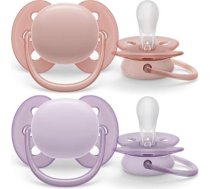 PHILIPS AVENT māneklītis Ultra soft Neutral, 0-6M (2 gab), SCF091/31