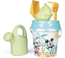 Smoby Green Wiaderko Myszka Miki Minnie z akcesoriami do piasku i konewką z bioplastiku