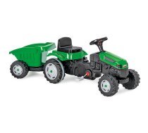 PILSAN bērnu traktors ar pedāļiem un piekābi 7 316 GREEN