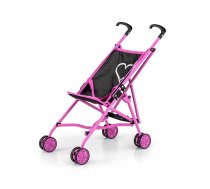 MILLY MALLY JULIA Leļļu rati Prestige Black