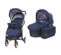 4BABY ATOMIC universālie rati 2in1 NAVY BLUE/NAVY BLUE IZPĀRDOŠANA