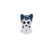 TY Flippables Mīkstā rotaļlieta SLUSH SEQUIN HUSKY reg 15cm, TY36671