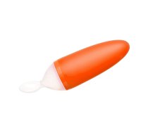 BOON silikona karote 89 ml 4m+ Squirt Orange B10124 ATLAIDE