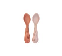 Atelier Keen silikona bērnu karotes – Cinnamon / Nude