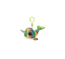 TY Beanie Boos Mīkstā rotaļlieta - piekariņš NORI - narwhal 10cm, TY36560 IZPĀRDOŠANA