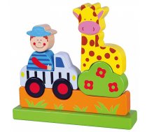 VIGA magnētiska puzle ZOO 59702