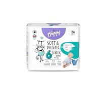 HAPPY Junior Extra autiņbiksītes 6 izmērs 15+kg 34gab. BB-054-JX34-W02